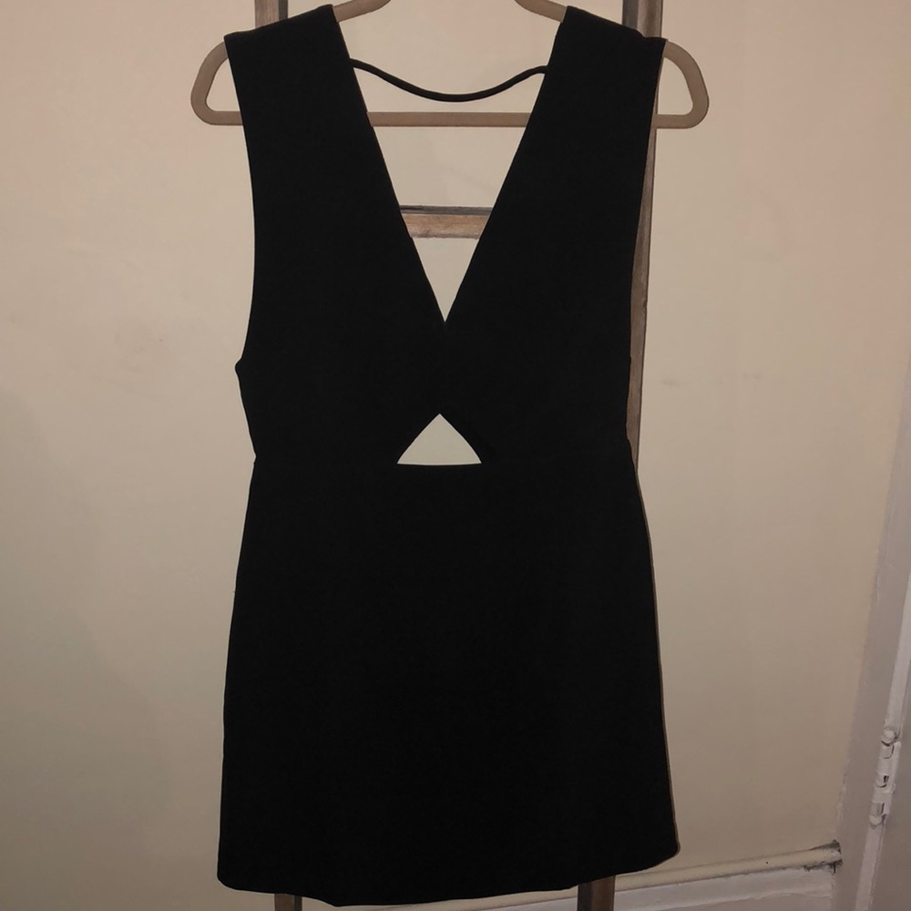 Black cocktail dress, worn once.